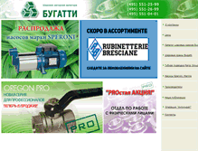 Tablet Screenshot of bugatti.ru